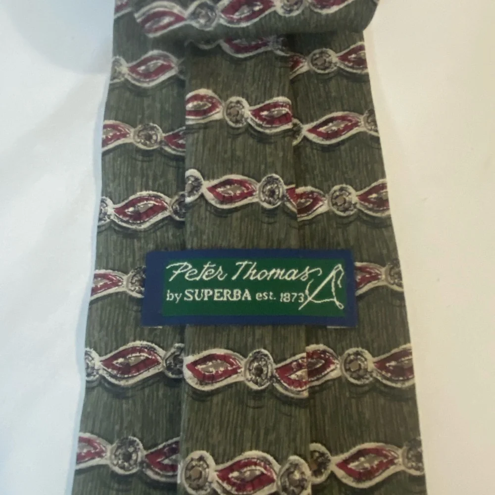 Peter Thomas by Superba 100% silk necktie